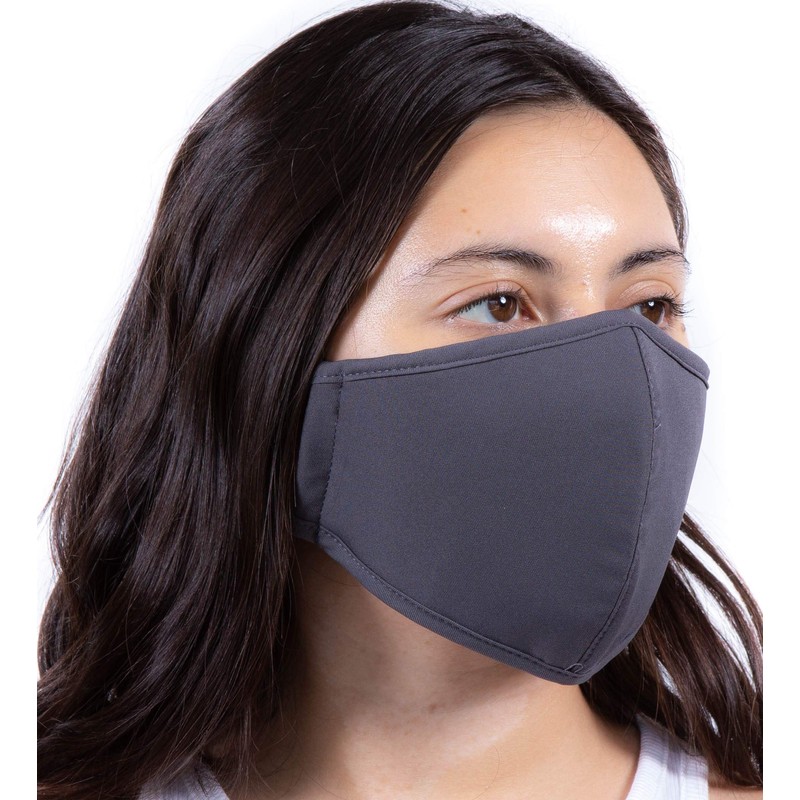 Headmost ComfyMax 3 Layer Fabric Facemask: Water Repellent, Washable &