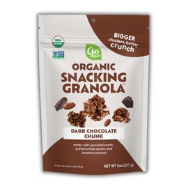 Go Raw Dark Chocolate Snacking Granola, 8oz Pouch