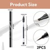 Weploda 2-in-1 Eyebrow Pencil, Long-Lasting Smudge-proof Eyebrow Penci, Liquid Eyebrow