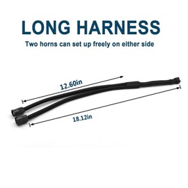 Car Horn Compatible with Hyundai/Kia (After 2017),1 to 2 Connector Converter Wiring Harness, Horn Splitter Adapter Plug and Play Single to Dual Horns Type-Y