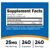 Hierro Bisglicinato 25 mg Cápsulas Iron Bisglycinate Supplement, 240 Capsules