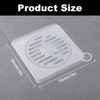 4pcs Drain Covers for Bugs Silicone Shower Drain Stopper Cover