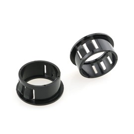 E-outstanding 50PCS SB-22 Round Snap Bushing Snap in Cable Bushing Grommet Protection for 7/8 Inch Hole, Cable Mounting Accessories