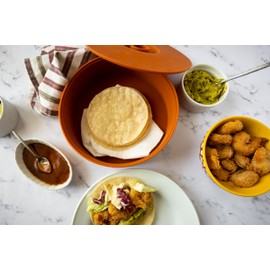 Fox Run Silicone Tortilla Warmer and Steamer, Oven and Microwave Safe