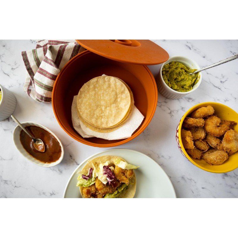Fox Run Silicone Tortilla Warmer and Steamer, Oven and Microwave