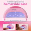 SUNUV 48W UV LED Nail Lamp with 4 Timer Settings,