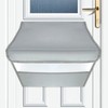 Mail Slot Catcher for Door Mail Slot, Grey Mail Catcher