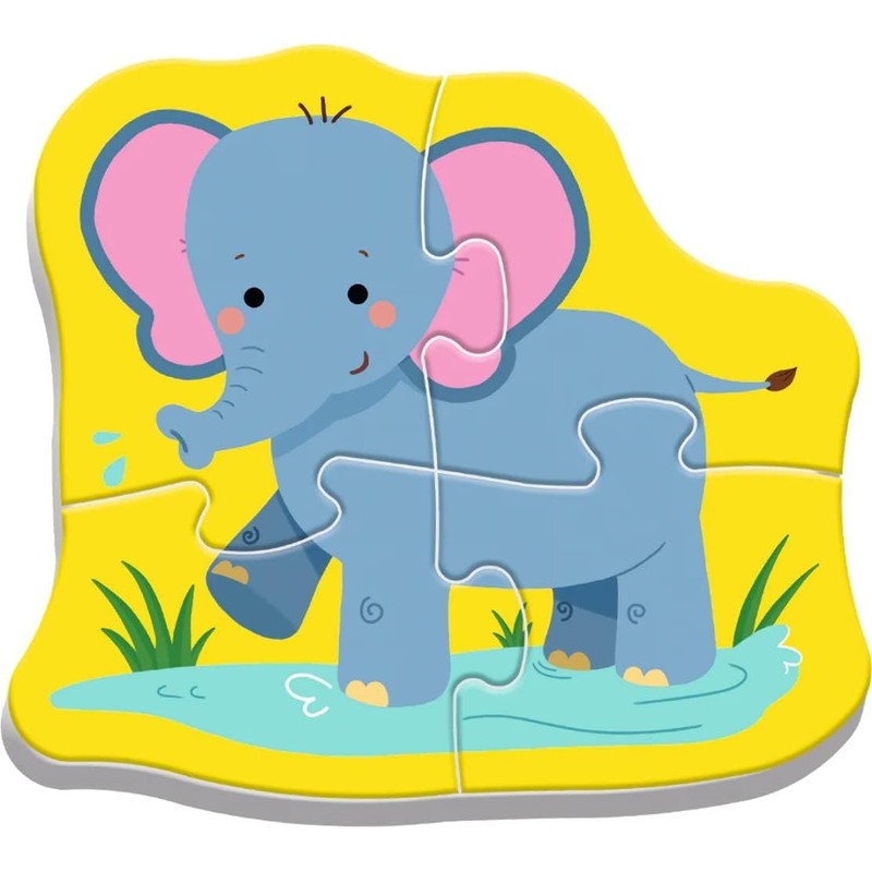 Trefl Jigsaw Puzzle 3 pieces - 4 Baby Puzzles