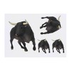 4 x 'Charging Bull' Temporary Tattoos - Water Resistant, Skin-Safe,