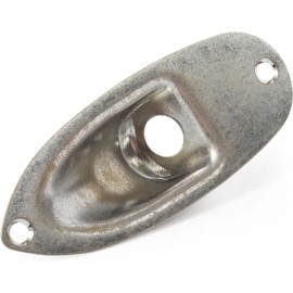 Gotoh Jack Plate for Strat, Relic Chrome