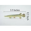K&M Alligator Gar Rubber Fish Realistic Figure Model Toy Gift