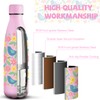 HoneyHolly Stainless Steel Water Bottle, 500 ml, BPA-Free, Thermos Flask,