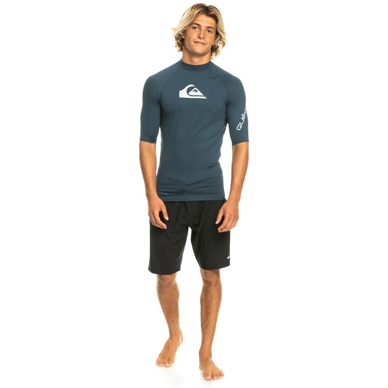 Quiksilver Men's All Time Rash Guard Shirt (Pack of 1)