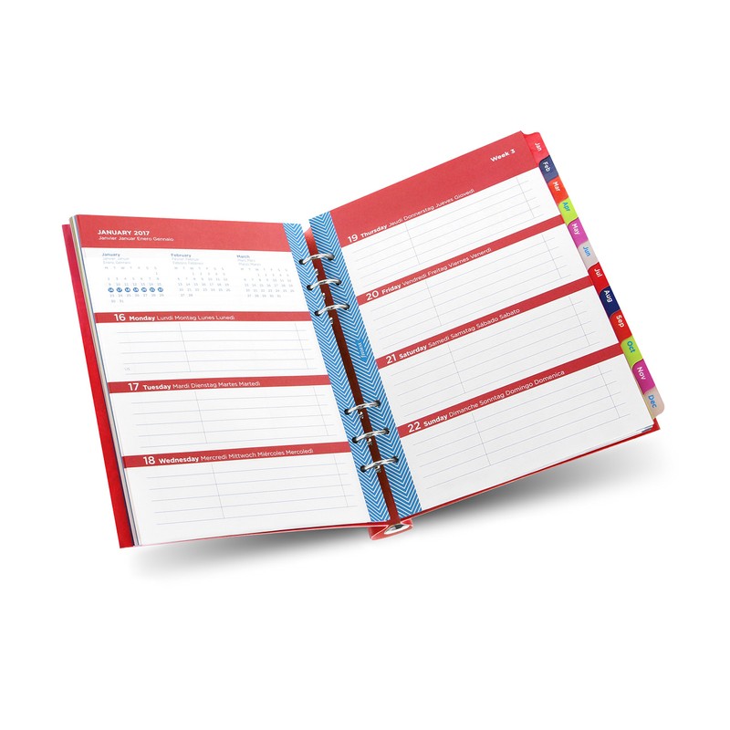 Filofax Clipbook Classic Personal notebook - black