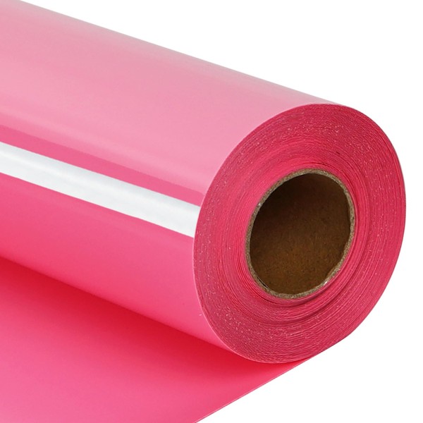 Guangyintong Heat Transfer Vinyl - 25ft Pink HTV Rolls for
