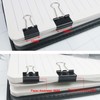 FZGUSYAF 326PCS Metal Clips - 15mm, 19mm Black Foldback Clips