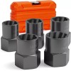 Howbow Impact Bolt Extractor Set Nut Remover Set Stripped Extraction