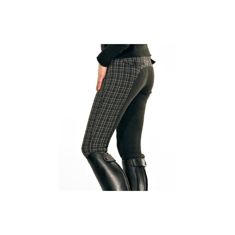 PFIFF Anna Womens Riding Breeches - 140, Multi-Coloured (Black/Brown)