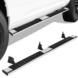 6.5" Running Boards for 2005-2023 Toyota Tacoma Access Cab (2 Full Size Doors & 2 Narrower Rear Doors) - Side Steps Bars for Truck