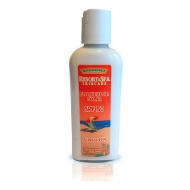 Resort and Spa Skin Care Bloqueador Solar Biodegradable, Natural Y Orgánico 60 Ml.