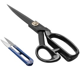 Tijeras de Costura, Tijeras de Sastre de Acero con Alto Contenido en Carbono, Tijeras de Corte Afiladas para Manualidades, Cuero/Sastrería/Corte y Arreglos/Tijeras Profesionales para Tejidos