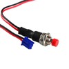 MAS SUB Mini Push Button Momentary N/O Off-ON Switch Plug