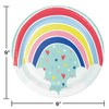 Over the Rainbow Paper Plates, 8 ct