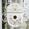 BIG FORTUNE Mailboxes for Outside Birdhouse Post Wall Mount Mailboxes