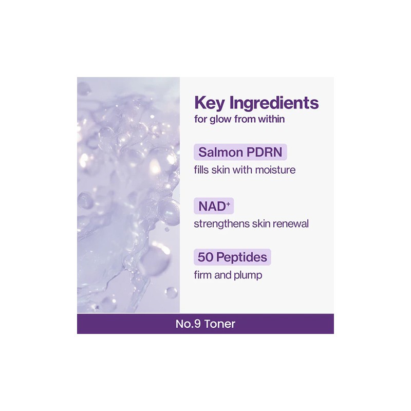 Numbuzin [Numbuzin]No.9 NAD PDRN Glow Boosting Toner 150ml