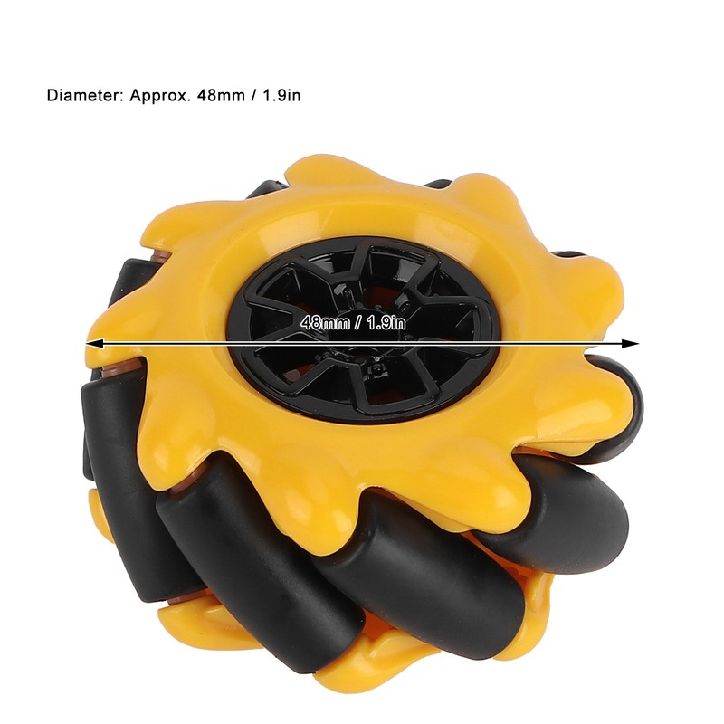 Mecanum Wheel for TT Geared Motor Smart Robot Car Parts