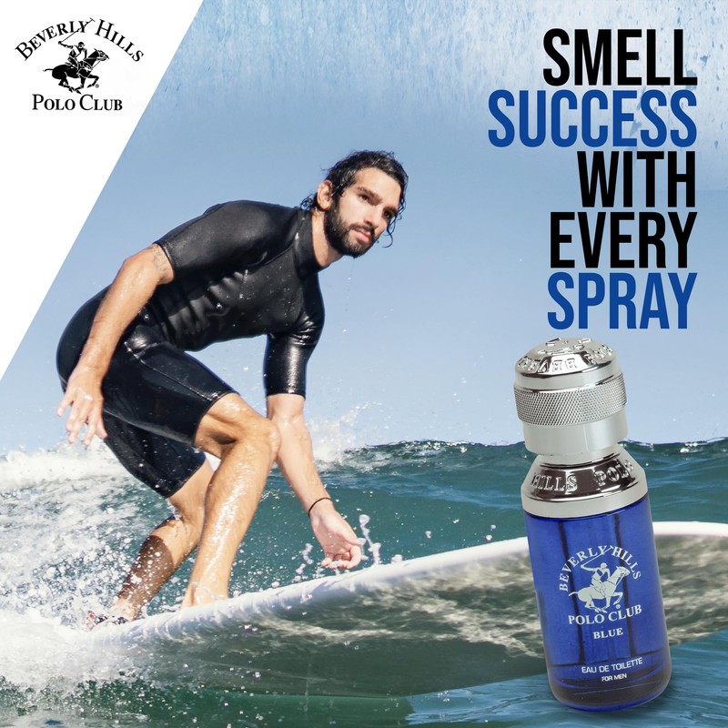Beverly Hills Polo Club Blue for Men Eau de Toilette