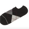 Hazzys (대구신세계)블랙 체크배색 면혼방 덧신양말3종세트 HJSS5E202WT (Daegu Shinsegae) Black Check