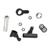 RC Steering Assembly Black High Strength Shock Absorption Steering Link