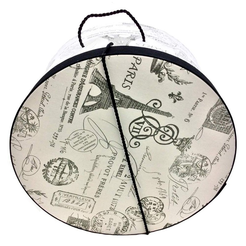 Sarah's Hat Boxes Classic Paris Hat Box – 11" x