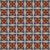 4.2x4.2 9 pcs Terra Tlaquepaque Talavera Mexican Tile
