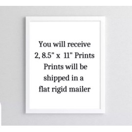 Unbranded Bird Wall Art Prints, Set of 2 Red Chested Finch Art Prints, Wall Art Decor