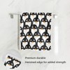 senya Penguins Group Hand Towel Ultra Soft Luxury Towels for