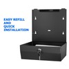 Paper Towel Dispenser Wall Mount Commercial, C Fold Multifold Hand