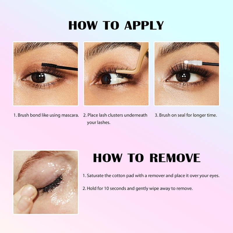SY-SHUYING Black Lash Bond and Seal Mascara for Long Lasting