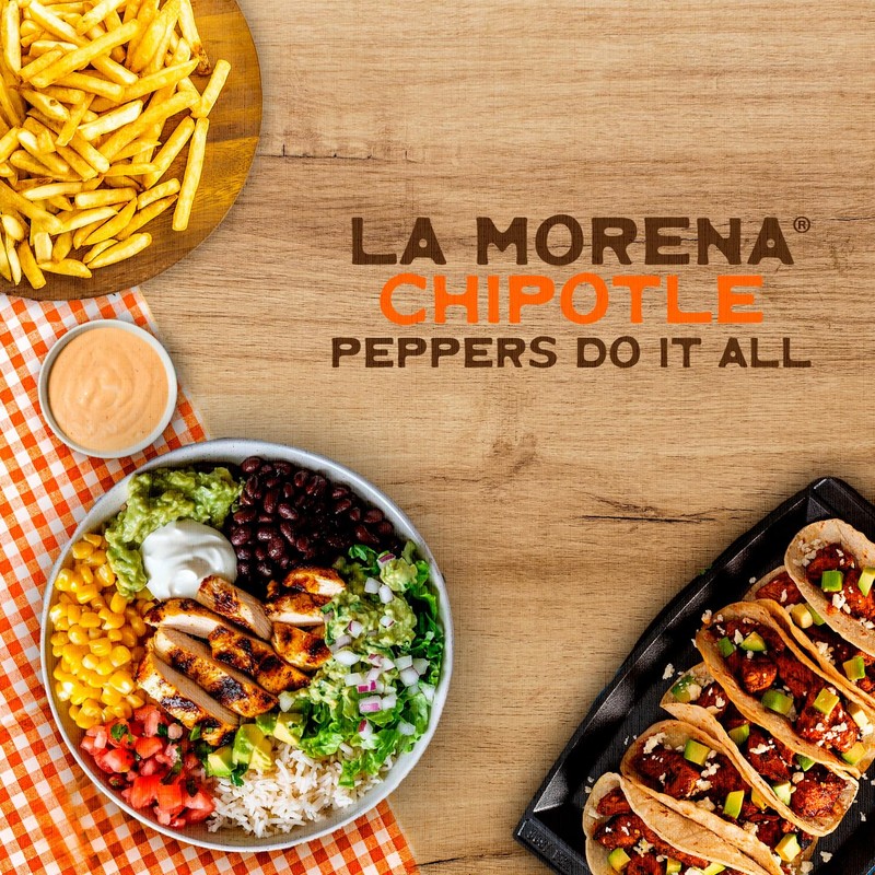 La Morena Chipotle peppers In Adobo sauce 7 oz (Packaging