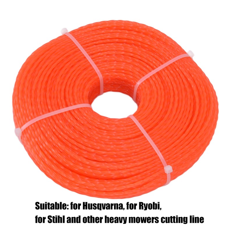 2.4mm 120m Trimmer Line Nylon String Trimmer Line Lawn Mower