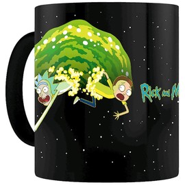 GB eye MGH0053 Rick and Morty Portal Heat Changing Mug, Ceramic, Various, 15 x 10 x 15 cm