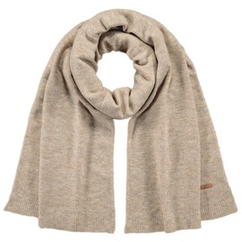 Barts Witzia Fine Knit Winter Scarf, Light brown