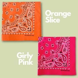 The Peacock Crew Variety Pack of 10 Colorful Bandanas in Premium Soft Cotton for Men and Women