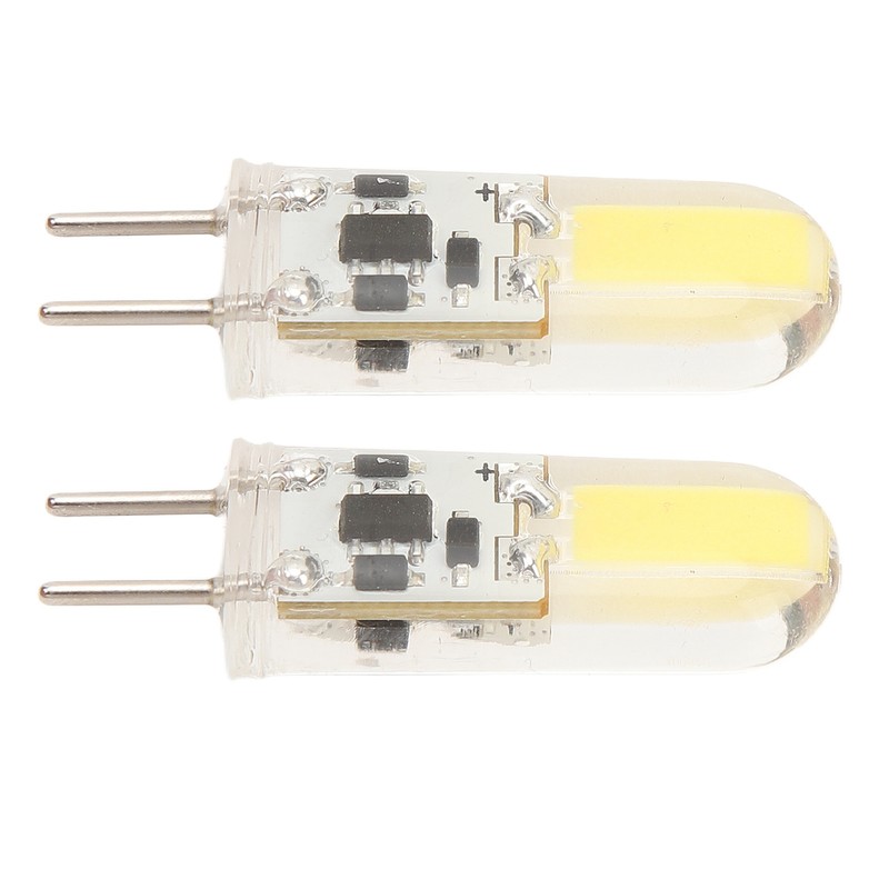 2PCS Silicone LED Light Bulb GY6.35 COB 1505 3W 12V