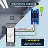 TOPGREENER PIR Motion Sensor Switch, Ambient Light Level Detector, Occupancy