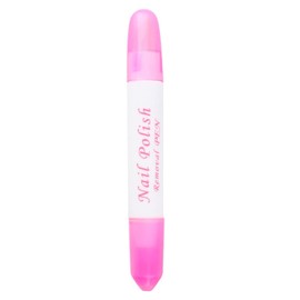 1Pc Pink Nail Erase Pen Removable Head Nail Polish Cleaning Plastic Manicure Corrector Pen for Manicure Fingernail Home Salon Use Nail Polish,Foot, Hand and Nail Care Nail Art and Polish (6g)