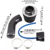 zoo3026 1x Air Intake Filter Induction Kit Pipe Power Flow