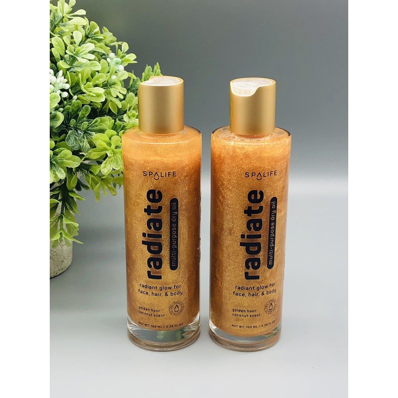 SpaLife 2~Spa Life Radiate Multi-Purpose Dry Oil GOLDEN HOUR COCONUT