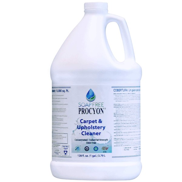 Soap Free Procyon Carpet & Upholstery Cleaner Concentrate 128 oz.